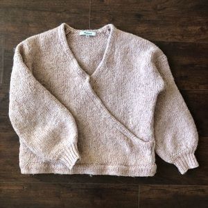 Madewell Pink Sweater | Medium (Fits like Small)